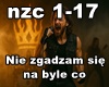 Nie zgadzam sie na b, co