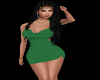 LSA  party green dress