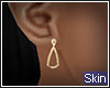 Skin| Gold Node Earrings