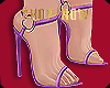 Q. Purple Maxi Heels