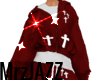 CAMI CUS RED WINE HOODIE
