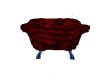 (EP) red cuddle couch