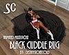 SC Black Cuddle Rug