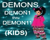 (KIDS) Demons HIde SONG