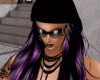 Carly purple-black