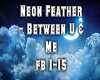 Neon Feather Betwen U&me