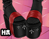 ! GOTHIC PLATFORMS RED