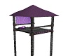 Purple/Black Beach Hut