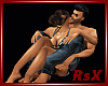 Romantic Sitting Kiss