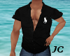 JC~Black Polo Shirt