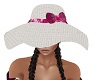 AE Hat w/Bow Flora Pink
