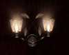 Red Velvet Wall Lamp