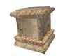 Travertine Statue Base