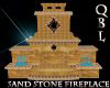 Sand Stone FirePlace ANI