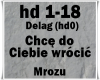 Chce do Ciebie wrocic