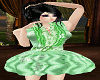 Effie Sweet Dress(Green)