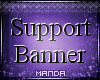 .M. Support Banner