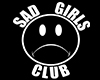 SAD Girls CLUB shirt blk