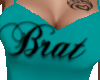 teal Brat dress