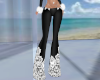 Black Lace Pants