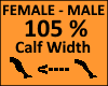 Calf Scaler 105%