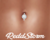Diamond Stud Belly Ring