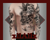Skully Arm + Body Tattoo