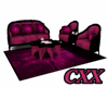 (CXX) Pink sofa