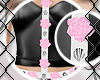 $ Pink Flower Harness