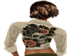 Denim Jacket skull