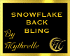 SNOWFLAKE BACK BLING
