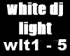 white dj light