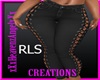RLS Black Tied Jeans