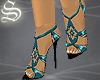 !* Elegant Teal Shoes