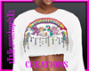 Care Crop Top RainBow