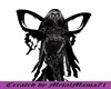 black skull wings