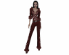 Xmas Pantsuit Vamp Red