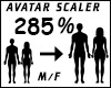 AVATAR SCALER 285%