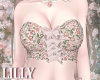 ruffle bea flora pink