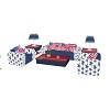 4TH JULY SOFA SET