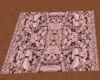 pink rock rug