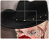 [Is] Cowgirl Hat Black