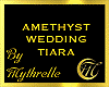 AMETHYST WEDDING TIARA