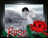 Angel with a Red Rose