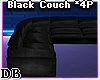 Black Couch *4P