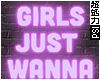 Girls Funds Neon Sign