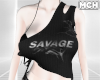 𝖒. Asym Crop Top