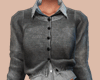 E* Gray Fall Sweater