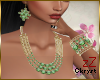 cK Set Emerald Jewely