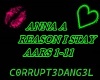 ANNA A. REASON I STAY
